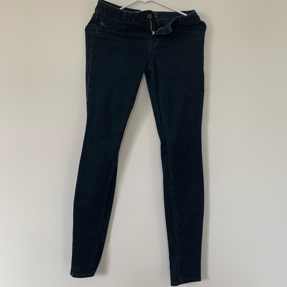 Miss Me jeans, dark denim with blue undertones